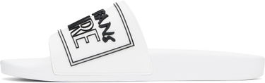 Tenisice i cipele Versace Versace Jeans Couture Logo Shelly Pool Slides Bijela | E78YA3SQ3_EZSC22, 2