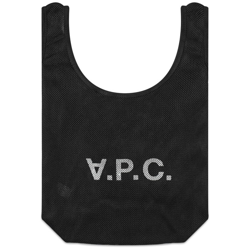 Tote bag A.P.C. Rebound Mesh Shopping Bag Crna | PSAEU-H61679-LZZ
