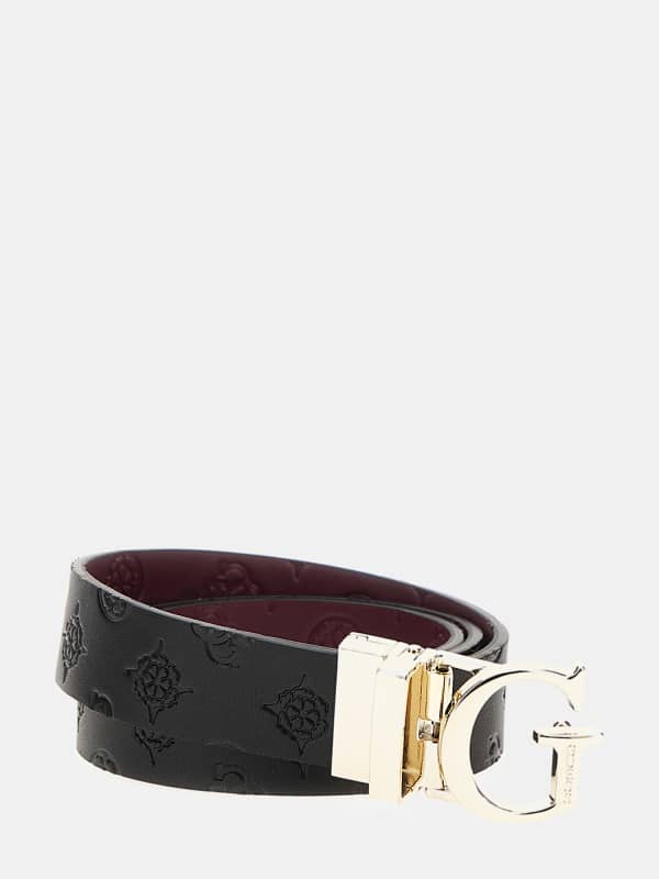 Pojasevi GUESS James 4G Logo Belt Crna | BW7861P3430, 0