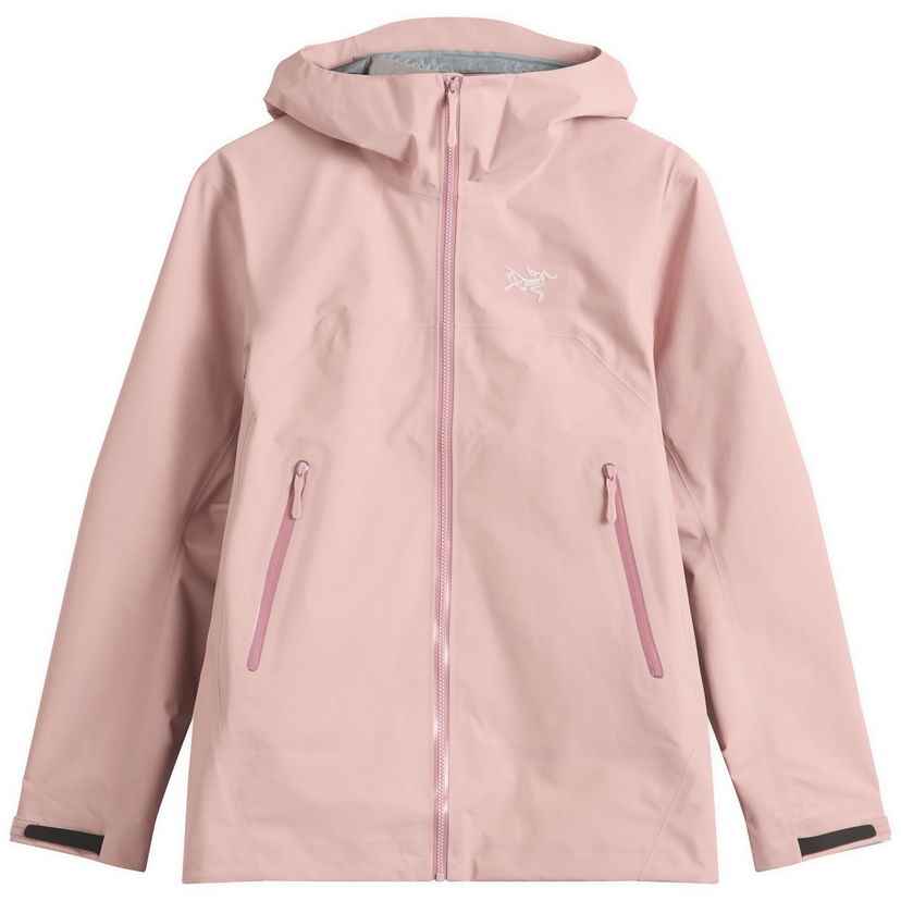 Jakna Arcteryx Beta Hooded Full-Zip Jacket with Zippered Pockets Ružičasta | X000010516-019558