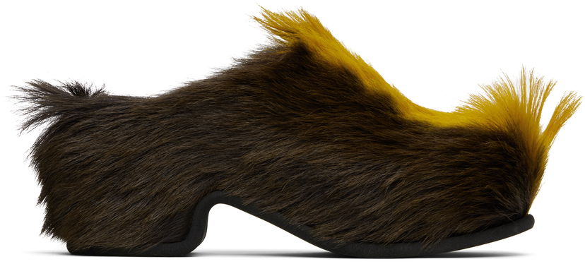 Odjeća Dries Van Noten Dries Van Noten Platform Clogs Smeđa | MS251-1581