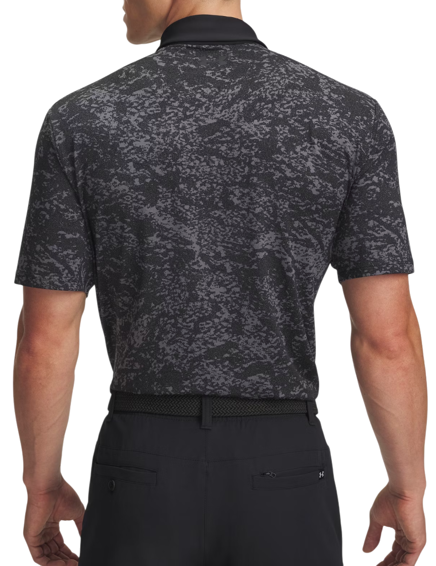 Polo majica Under Armour Playoff 3.0 Printed Polo Shirt Crna | 1378677-015, 1