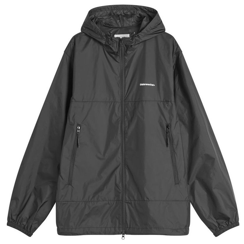 Vjetrovka thisisneverthat thisisneverthat T-Light Hooded Jacket, Size Large Crna | TN250WOWLS02-BLK