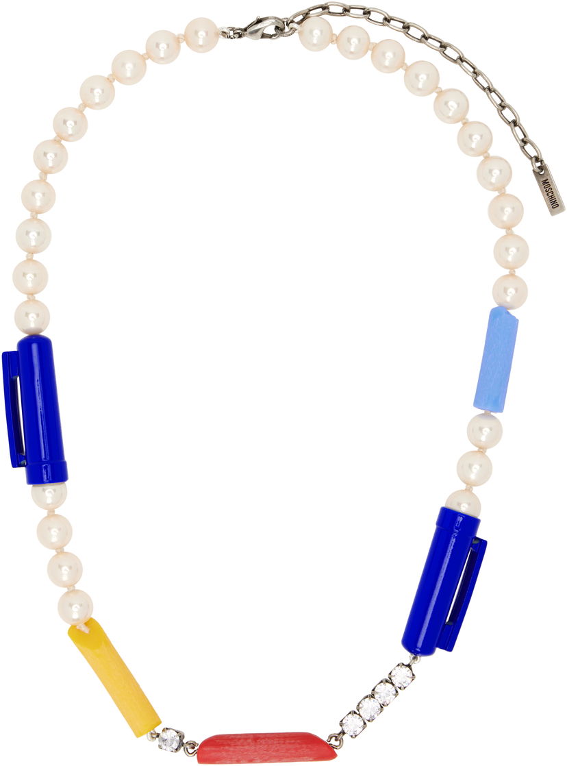Ogrlica Moschino Moschino Pearl Charm Necklace Višebojno | 25121912184061888