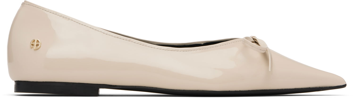 Tenisice i cipele Anine Bing Anine Bing Hilda Ballerina Flats Bež | A-14-11099-IVY17, 0