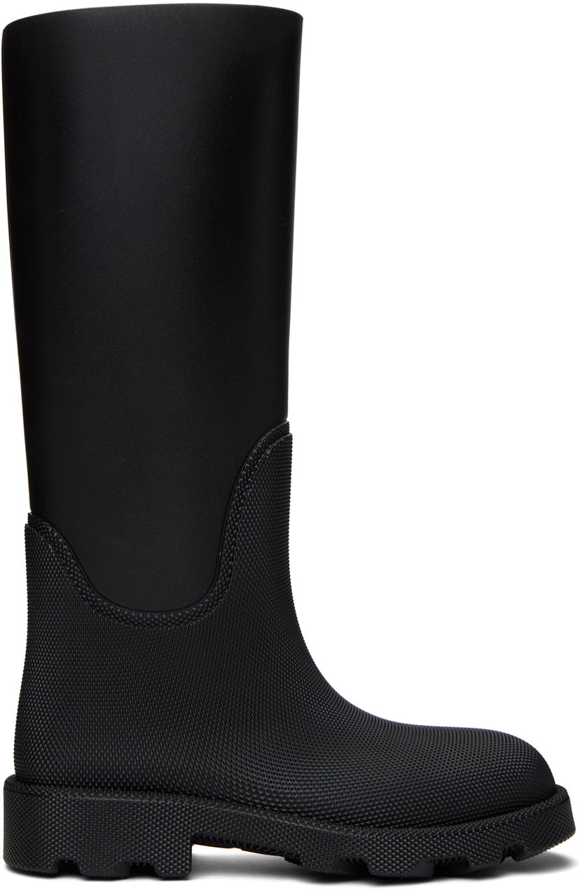 Tenisice i cipele Burberry Rubber Marsh High "Black" Crna | 8077778