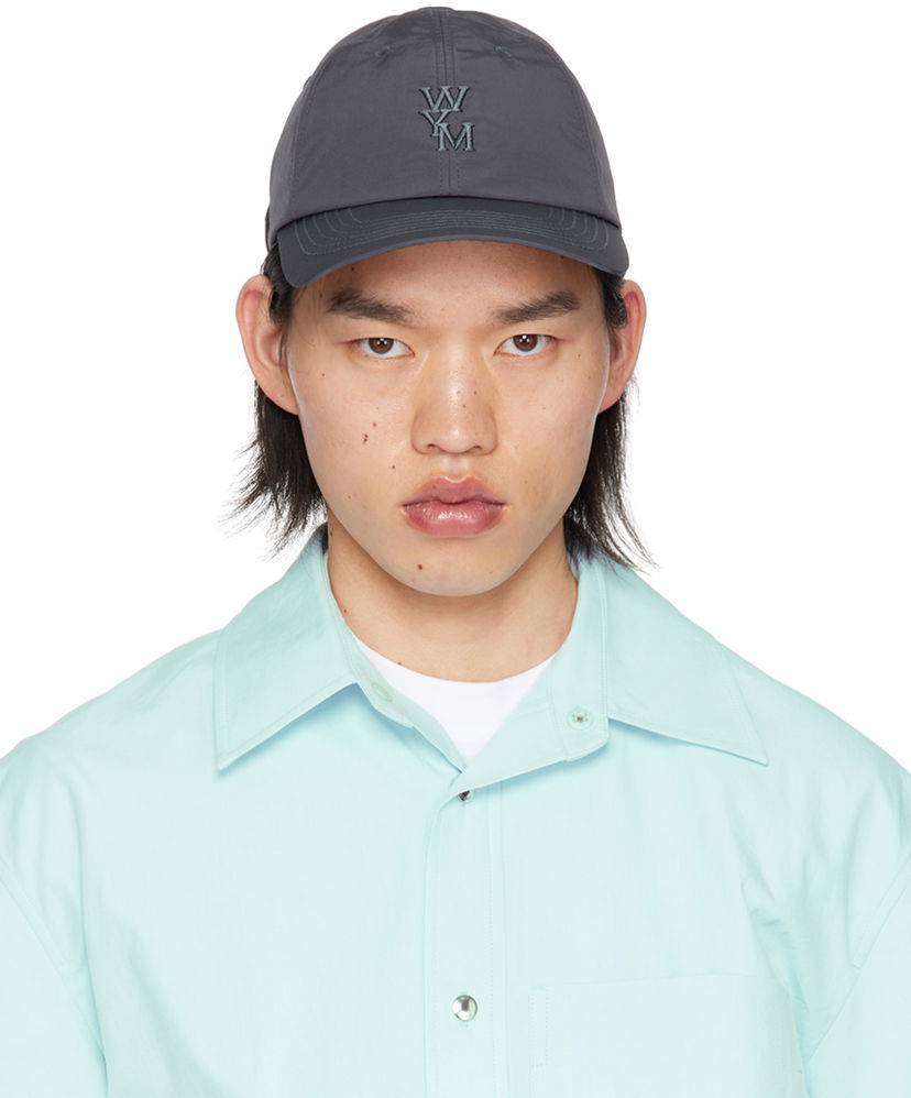 Kapa WOOYOUNGMI WOOYOUNGMI Ball Cap Siva | W241AC54