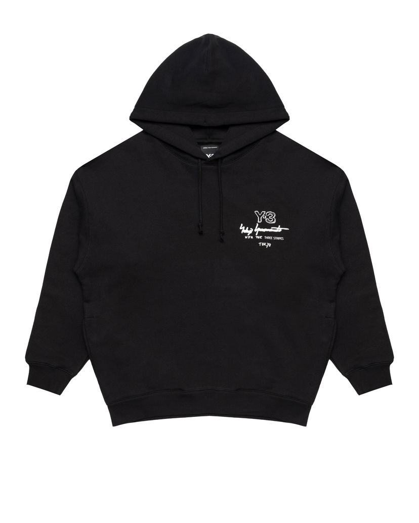 Dukserice Y-3 Y-3 Graphic Hoodie Crna | KB2604