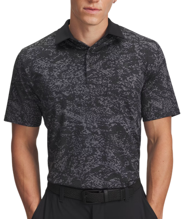 Polo majica Under Armour Playoff 3.0 Printed Polo Shirt Crna | 1378677-015, 0