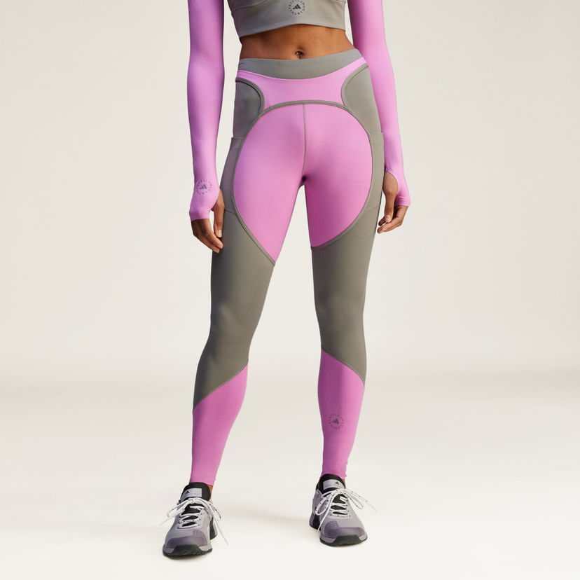 Tajice adidas Performance adidas by Stella McCartney Two-Tone Leggings Ružičasta | JI5247