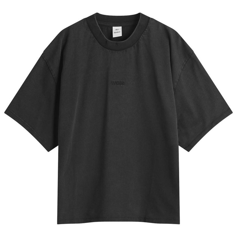 Crop top Won Hundred Staff Boxy T-Shirt, Size Large Crna | 3728-12089