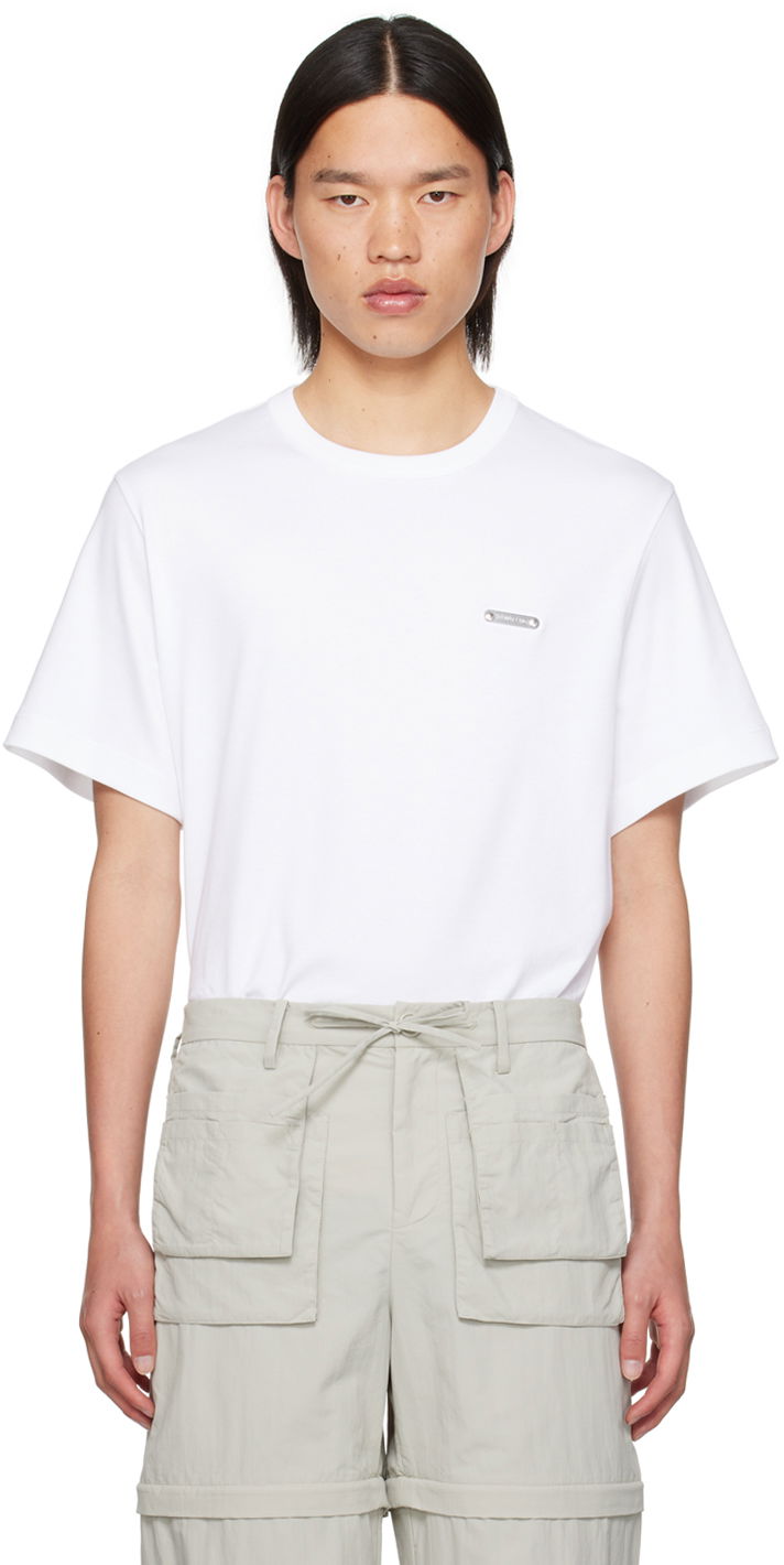 Majica kratkih rukava Helmut Lang Plaque T-Shirt Bijela | O04HM598