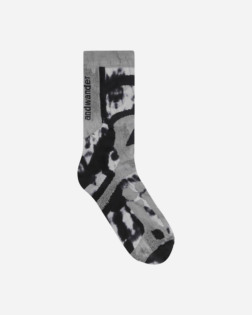 Čarape ROA Bones Logo Q-skin Technical Socks Višebojno | OBMW005FA03 BLK0001