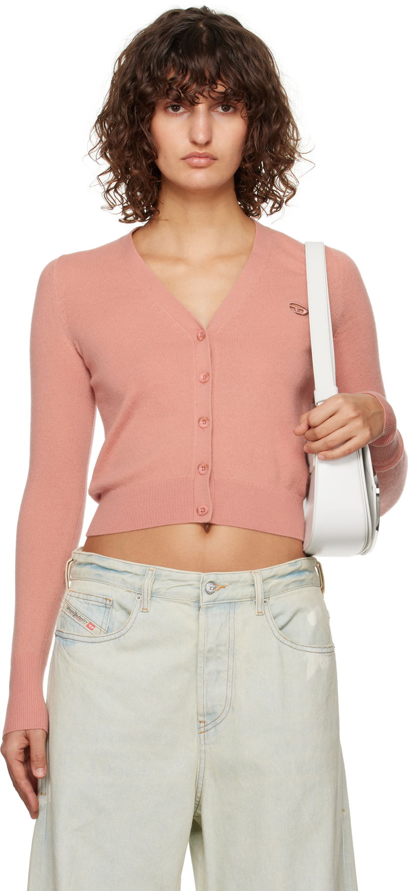 Džemper Diesel Cardigan Ružičasta | A13015 0GEAY