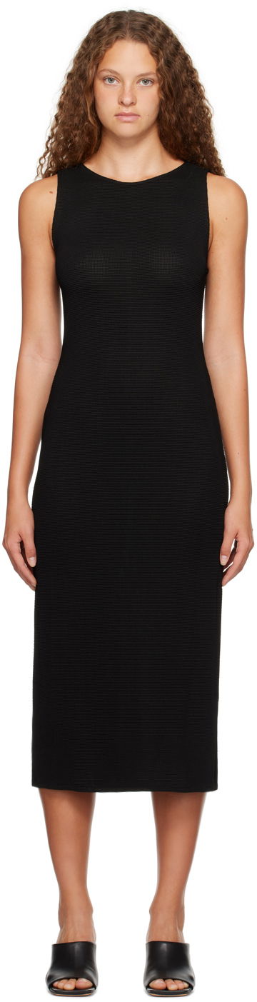 Haljina Anine Bing Anine Bing Savannah Midi Dress Crna | A-02-1170-007