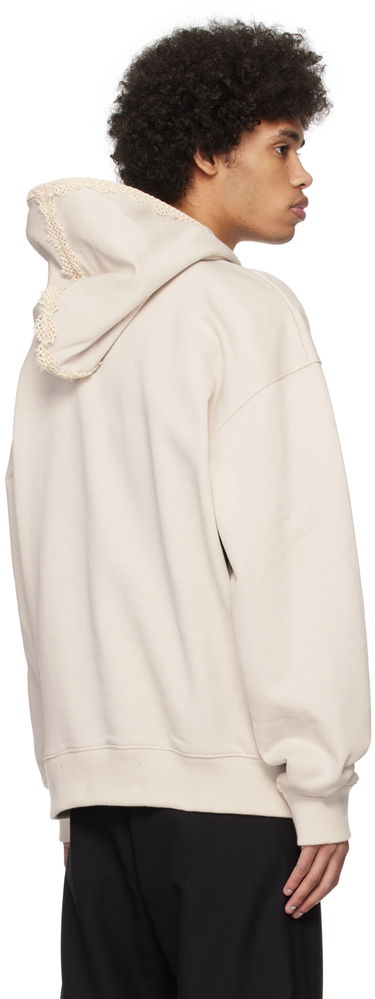 Dukserice HELIOT EMIL Spherical Lace Detail Hoodie Bež | PRESS24_M_08_061_ST18, 2