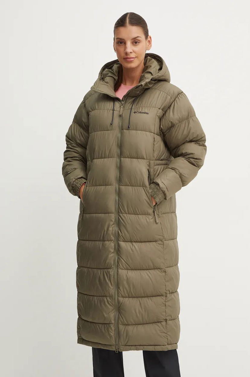 Pernata jakna Columbia Long Padded Winter Jacket Zelena | 2051351
