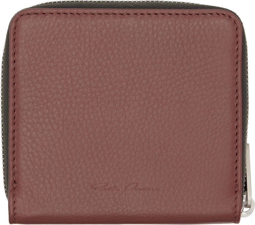 Novčanik Rick Owens Rick Owens Concordians Zipped Wallet Tamnocrvena | RA02E0716 LCN