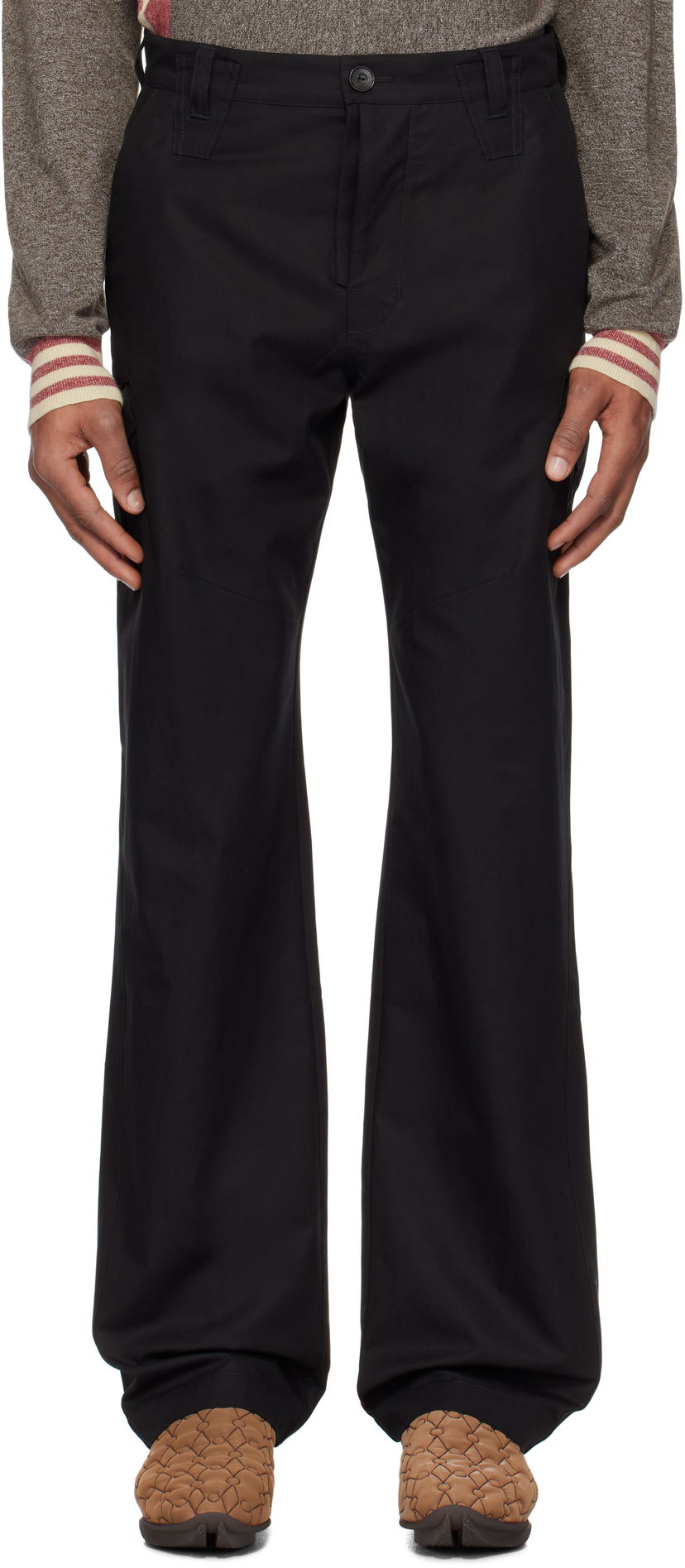 Hlače KIKO KOSTADINOV Kostadinov Zafar Cargo Pants Crna | KKSS25T04-15