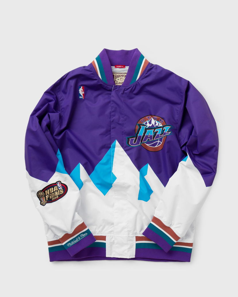 Bomber jakna Mitchell & Ness NBA Authentic Warm Up Jacket 1997-98 Ljubičasta | AWJKAC19040-UJARTPR97