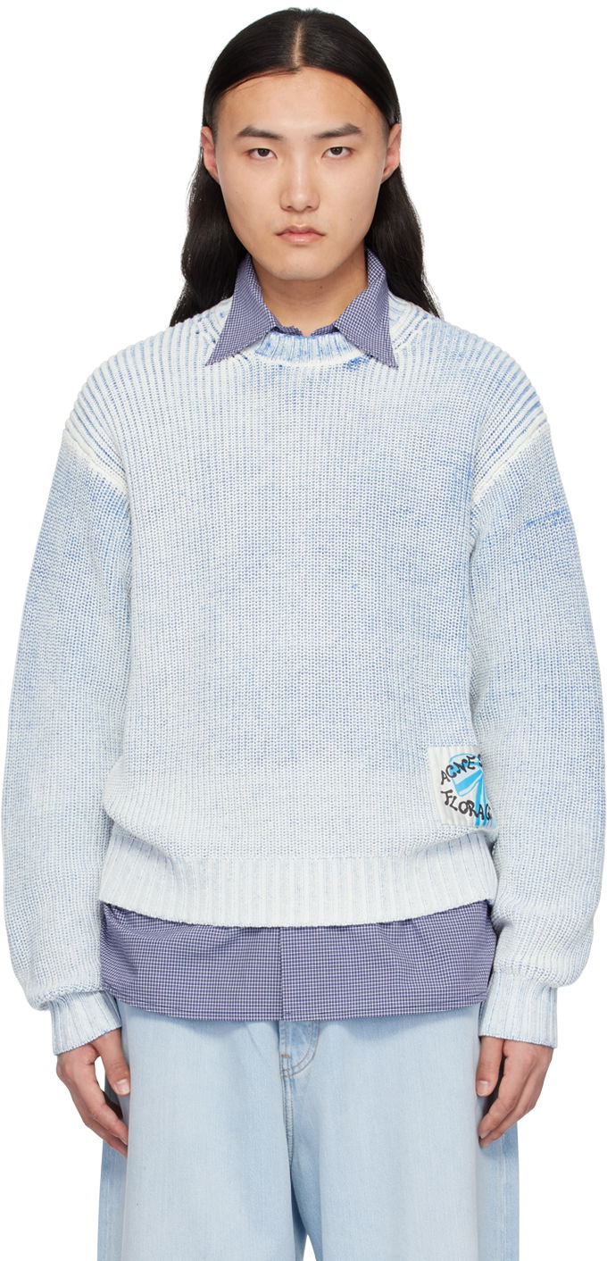 Džemper Acne Studios Patch Sweater Plava | B60322-