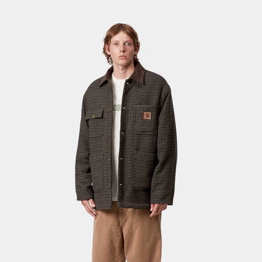 Kaputi Carhartt WIP Lowis Chore Coat Houndstooth Višebojno | I035344_9, 0