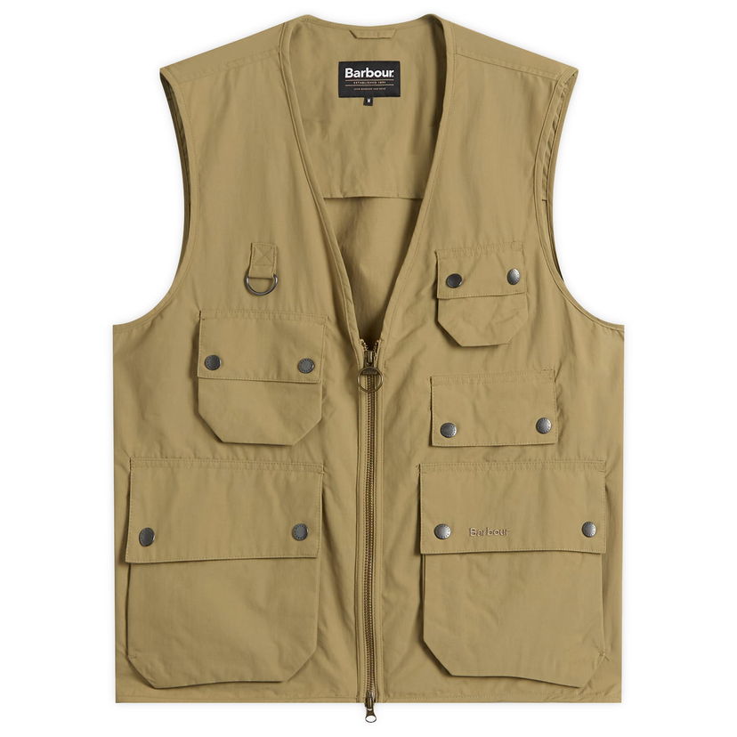 Prsluk Barbour Men's Heritage + Utility Editor Vest Bež | MGI0305GN51