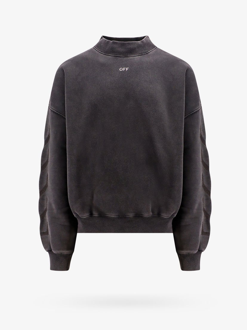 Dukserice Off-White SWEATSHIRT Crna | OMBA070C99FLE0021077