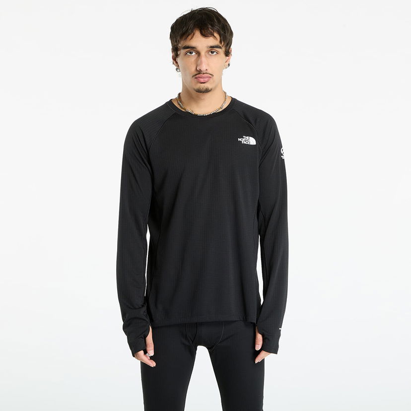 Dukserice The North Face Summit Pro 120 Crew Sweatshirt Crna | NF0A87ZTJK31