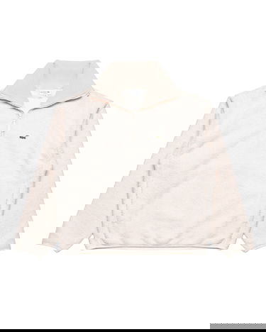 Dukserice Lacoste Lacoste High Zipped Neck Sweatshirt Bež | SH5500_XFJ, 4