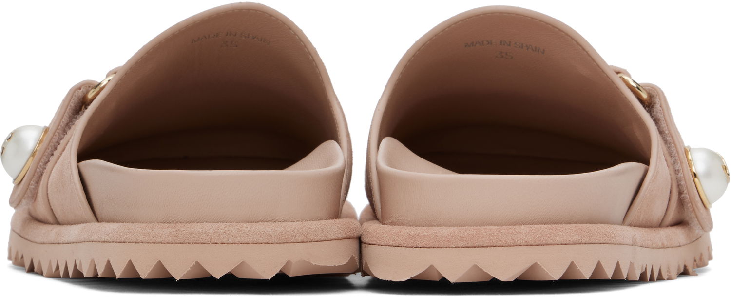 Odjeća Jimmy Choo Jimmy Choo Fayence Suede Mules Ružičasta | FAYENCE MULE, 1