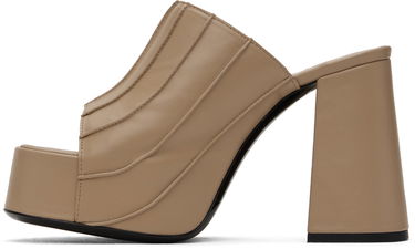 Dodaci BY FAR BY FAR Brad Heeled Sandals Bež | 23PFBRAMTPNAP, 2