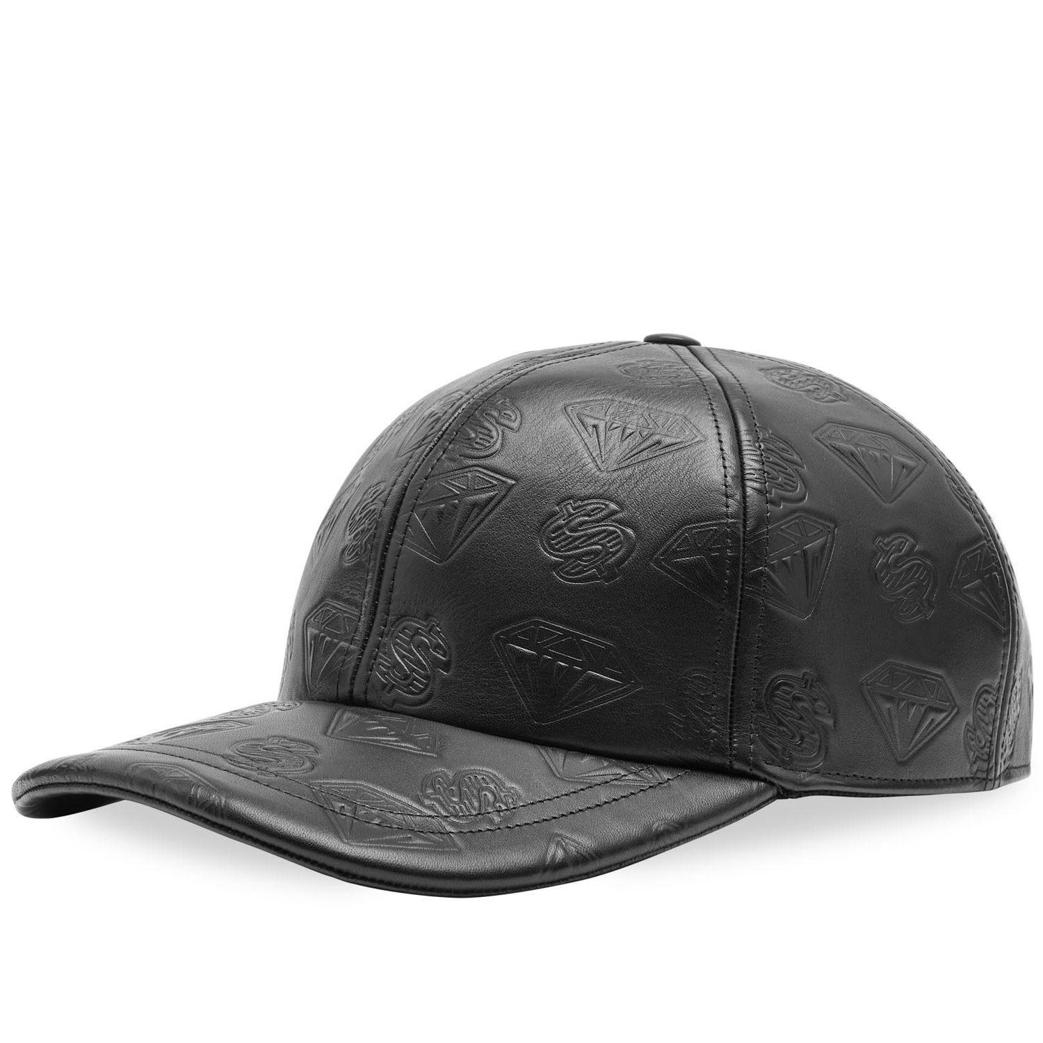Kapa Moncler Genius x BBC Leather Baseball Cap Crna | 3B000-M3228-03-999, 0