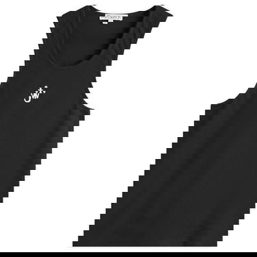 Majica bez rukava JW Anderson Rib Anchor Embroidery Vest Crna | JO0246-PG1512-999, 1