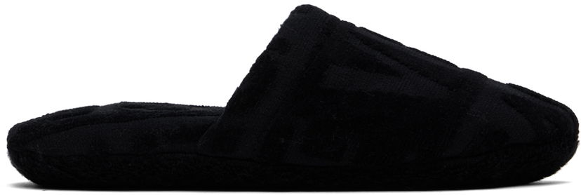 Tenisice i cipele Versace Allover Towel Slippers Crna | ZSLB00009_1A07545