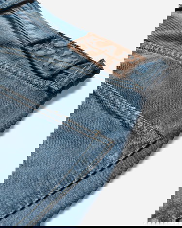 Kratke hlače KAPITAL 14oz Denim 5P Bone Shorts Plava | EK-1448SPA PRO, 4