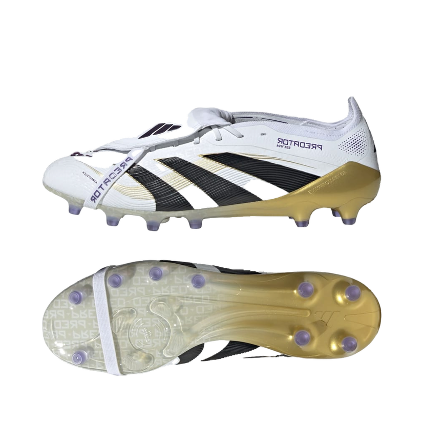 Tenisice i cipele adidas Performance Predator Elite Fold-Over Tongue Artificial Grass Boots Bijela | JR4771