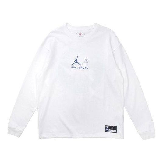 Majica kratkih rukava Jordan Jordan x Fragment Long-Sleeve Tee Bijela | DA2981-094
