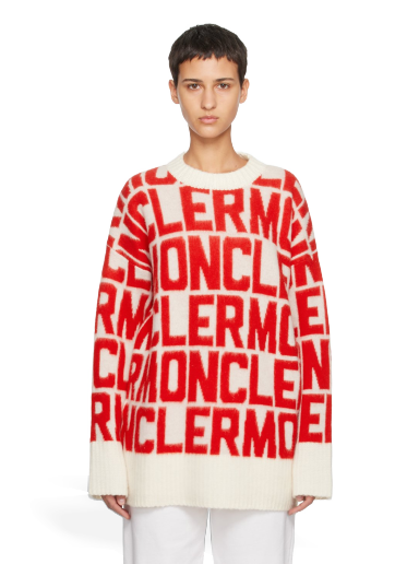 Džemper Moncler Jacquard Sweater Crvena | I20939C00020M1241