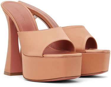Dodaci Amina Muaddi Amina Muaddi Dalida Heeled Sandals Ružičasta | DALIDA SLIPPER, 3