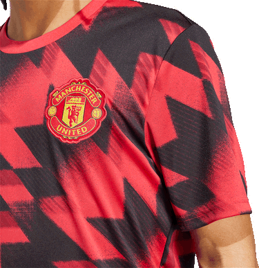 Majica kratkih rukava adidas Originals Manchester United Pre-Match Jersey Crvena | jp3233, 2
