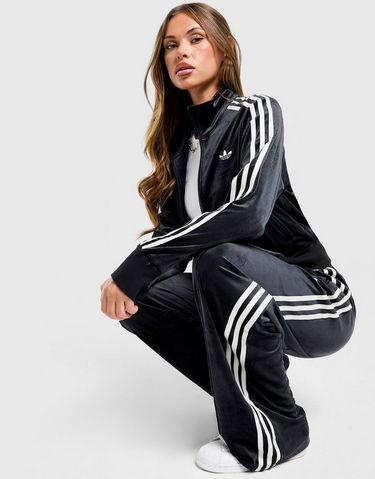 Trenerka adidas Originals Velvet Firebird Track Top Crna | KD3956, 2