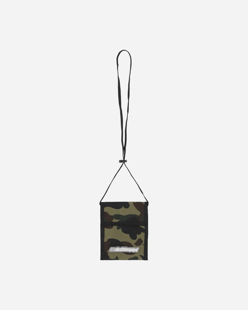 Novčanik BAPE 1st Camo Neck Wallet Zelena | 1E80182039 001