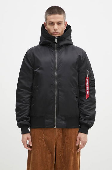Bomber jakna Alpha Industries MA-1 Hooded Bomber Jacket Crna | 158104.03, 0
