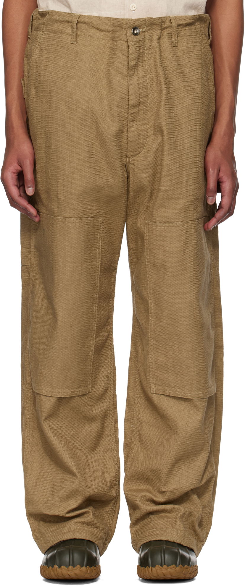 Cargo hlače Engineered Garments Engineered Garments Painter Trousers Smeđa | 25S1F005