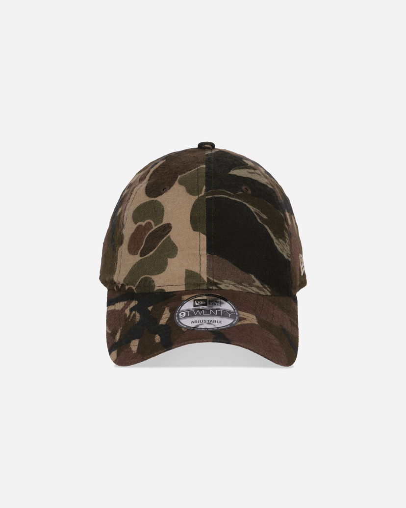 Kapa New Era Woodland Camo Adjustable 9TWENTY Cap Smeđa | IY71 999