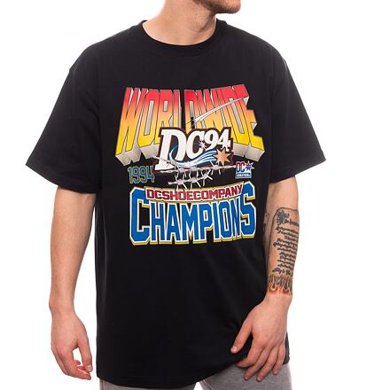 Majica kratkih rukava DC 94 Champs Tees Kvj0 Crna | ADYZT05343-KVJ0