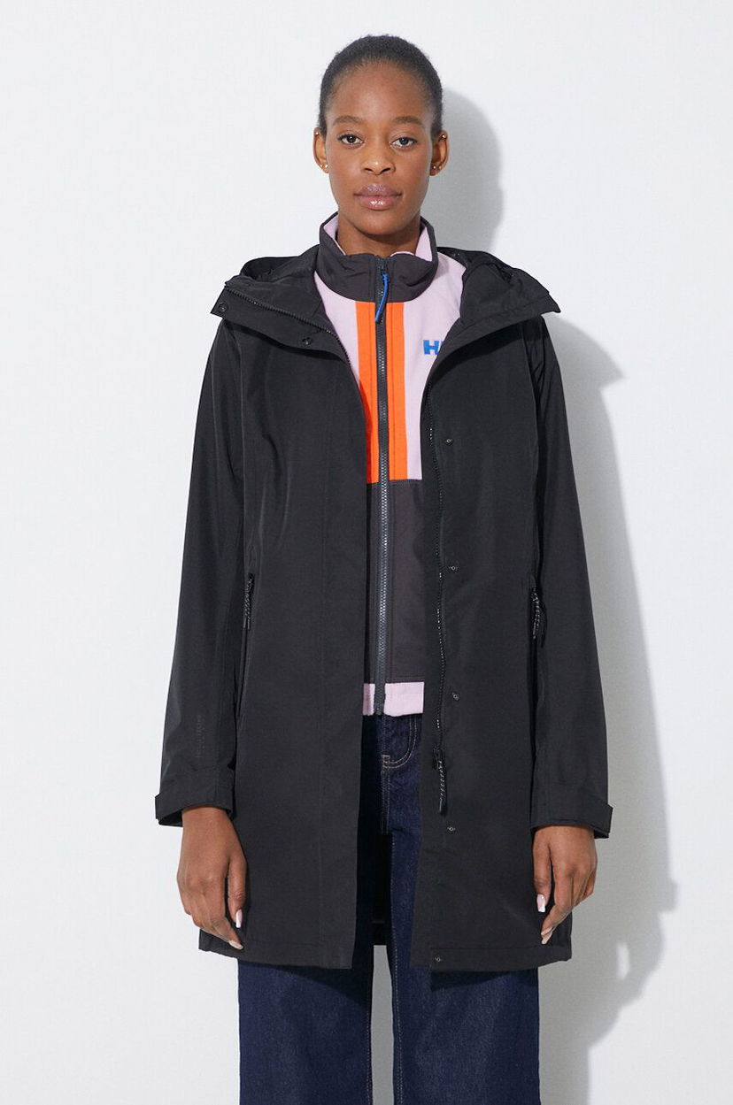 Kabanica Helly Hansen Long Raincoat Crna | 54075