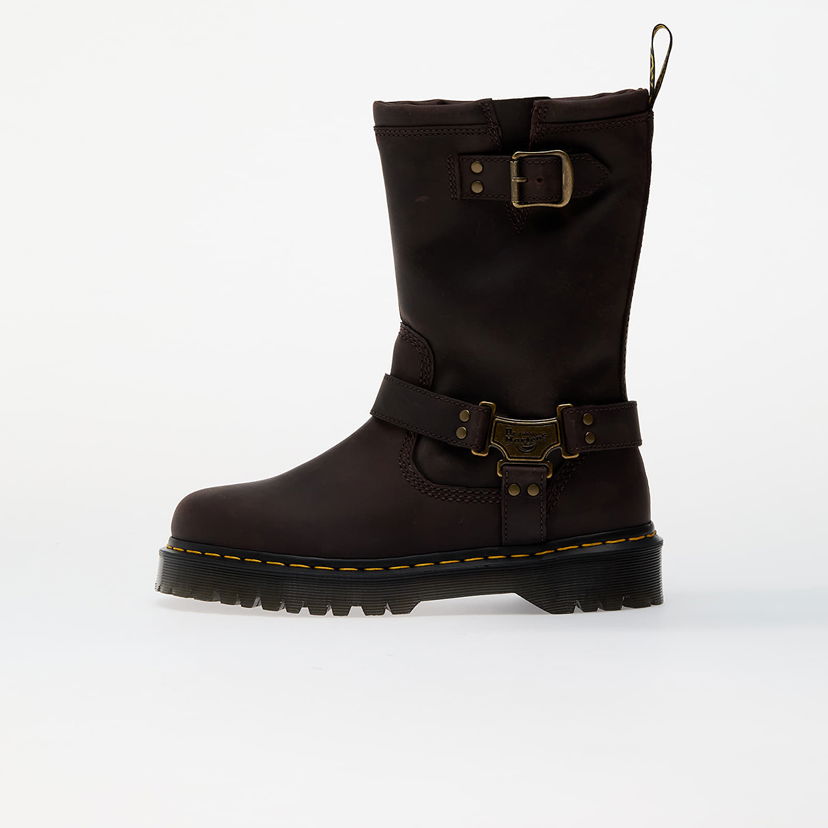 Tenisice i cipele Dr. Martens Anistone Hi Burnished Waxy Pull Up Boots Smeđa | DM31901201