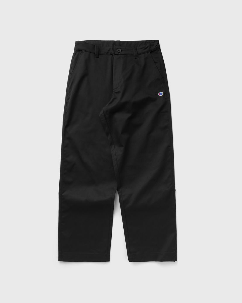 Hlače Champion Woven Straight Hem Pants Crna | 220715-KK001